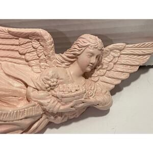 Magestic Hanging Pink Angel, Valentines Day Decor, Catch-all Dish, Religious
